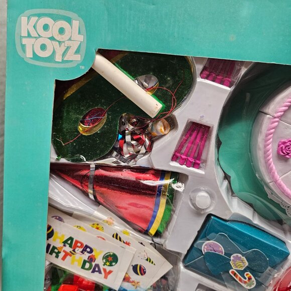 New Target Vintage Kool Toyz Toy Birthday Bash Set Kitchen Party Food 1999 90s - Picture 7 of 16